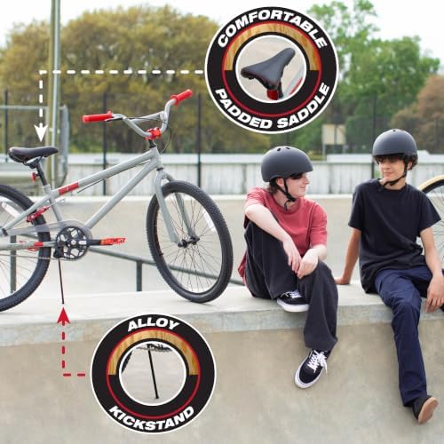 Dynacraft Tony Hawk 18-24 Inch Bike High-Performance & Durable, Perfect for Kids & Teens Learning BMX Tricks, Sturdy, Easy to Assemble, Ideal for Young Riders & Aspiring BMX Enthusiasts