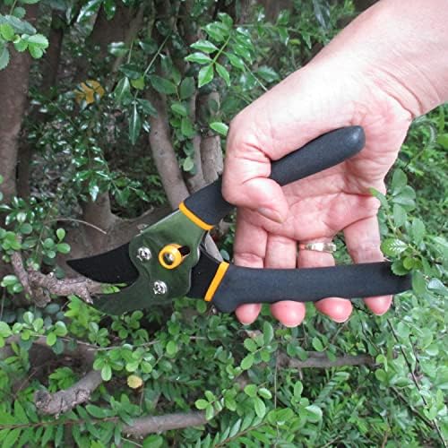 Centurion 1299 8" Steel Bypass Pruning Shears, Garden Shears, Hand Pruners, Tree Trimmers