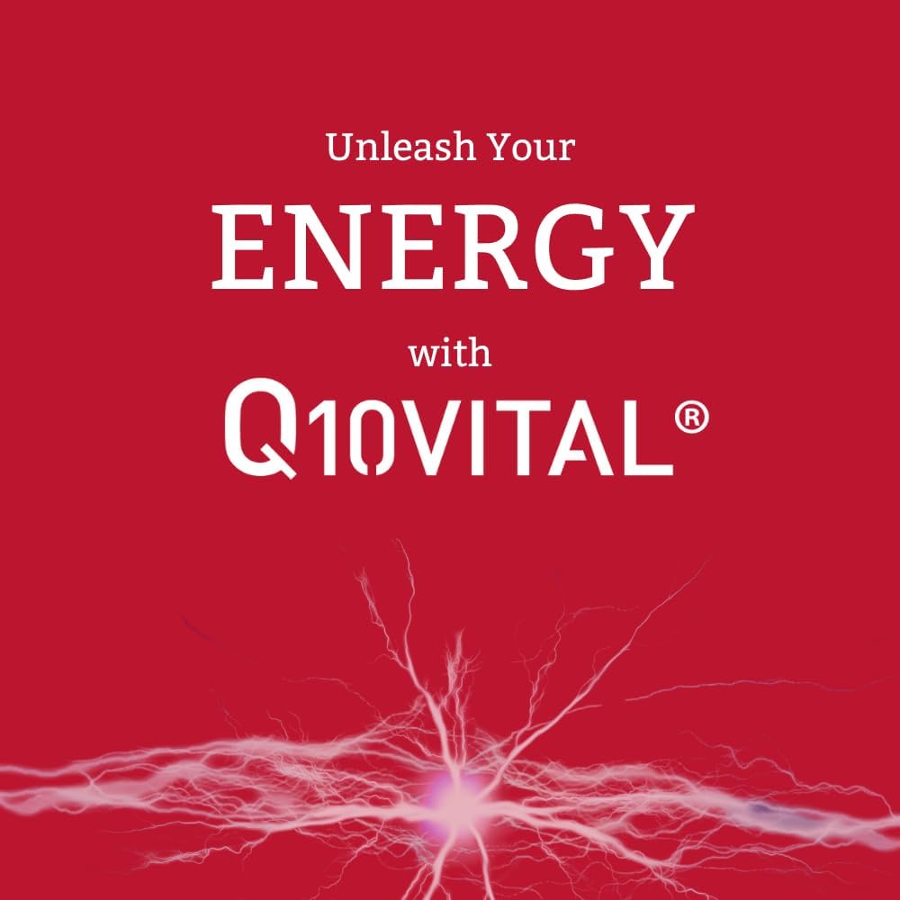 Q10Vital CoQ10 100 mg Liquid | Superior Absorption – Up to 9 Times Better Absorption | Strong Antioxidant for Heart Health, Energy Production