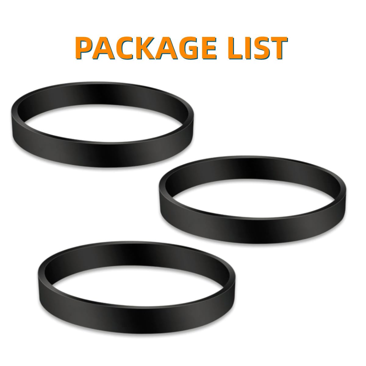 JEDELEOS Replacement Belts for Bissell Model 2252 2253 2254 22543 2255 2256 2258 2259 2260 2316 1309 1790 1792 1793 1413 2739 Powerlifter and