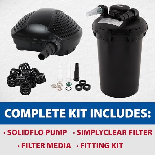 The Pond Guy SimplyClear Pressurized Filtration System, 1250 Gallon