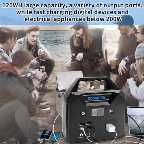 Heavy Duty 10000A Jump Starter Built-in AC 200W Inverter for Trucks, Motorhomes All Gasoline and Up to 15L Diesel Engines；Power Suplly Fan, Laptop