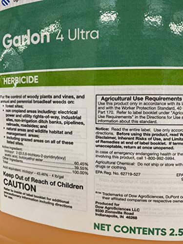Garlon 4 Ultra Triclopyr herbicide for fence rows and more 787593