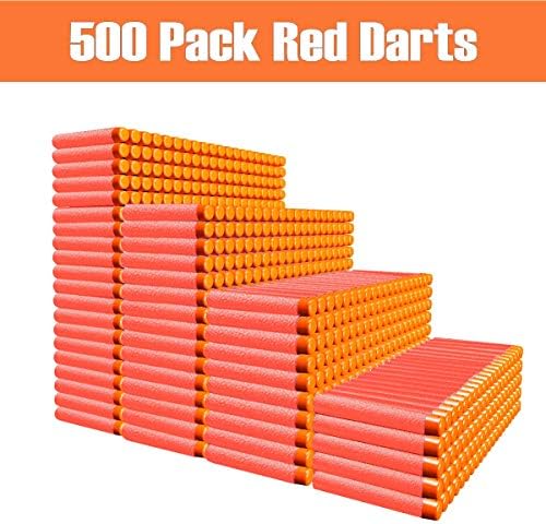 Compatible with Nerf Darts Bullets - 1000 PCS Darts Refill Pack Compatible with Nerf N-Strike Elite Series Guns Party Supplies