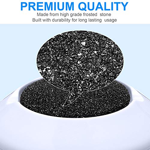 BBTO 20 Pcs Foot File Replacement Pads for Replacement Pads Portable Electric Vacuum Callus Remover Foot File for Exfoliation Cracked Heels Dead Skin