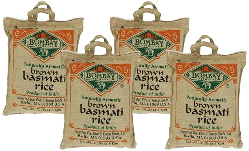 Bombay Basmati Brown Rice, 10-pounds Sack
