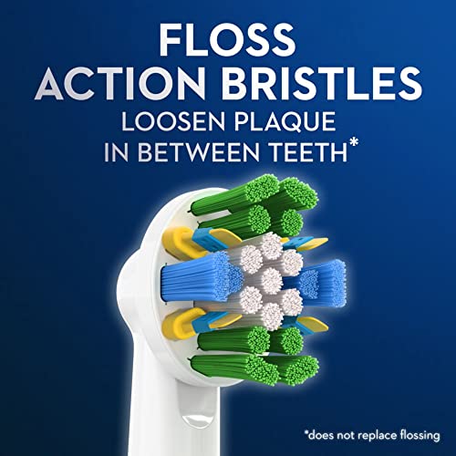 Oral-B FlossAction Electric Toothbrush Replacement Brush Heads Refill, 3ct