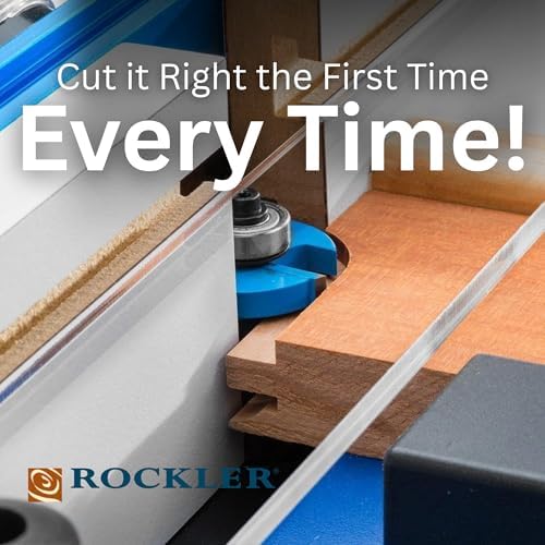 Rockler Rail Sled for Router Table w/Toggle Clamp