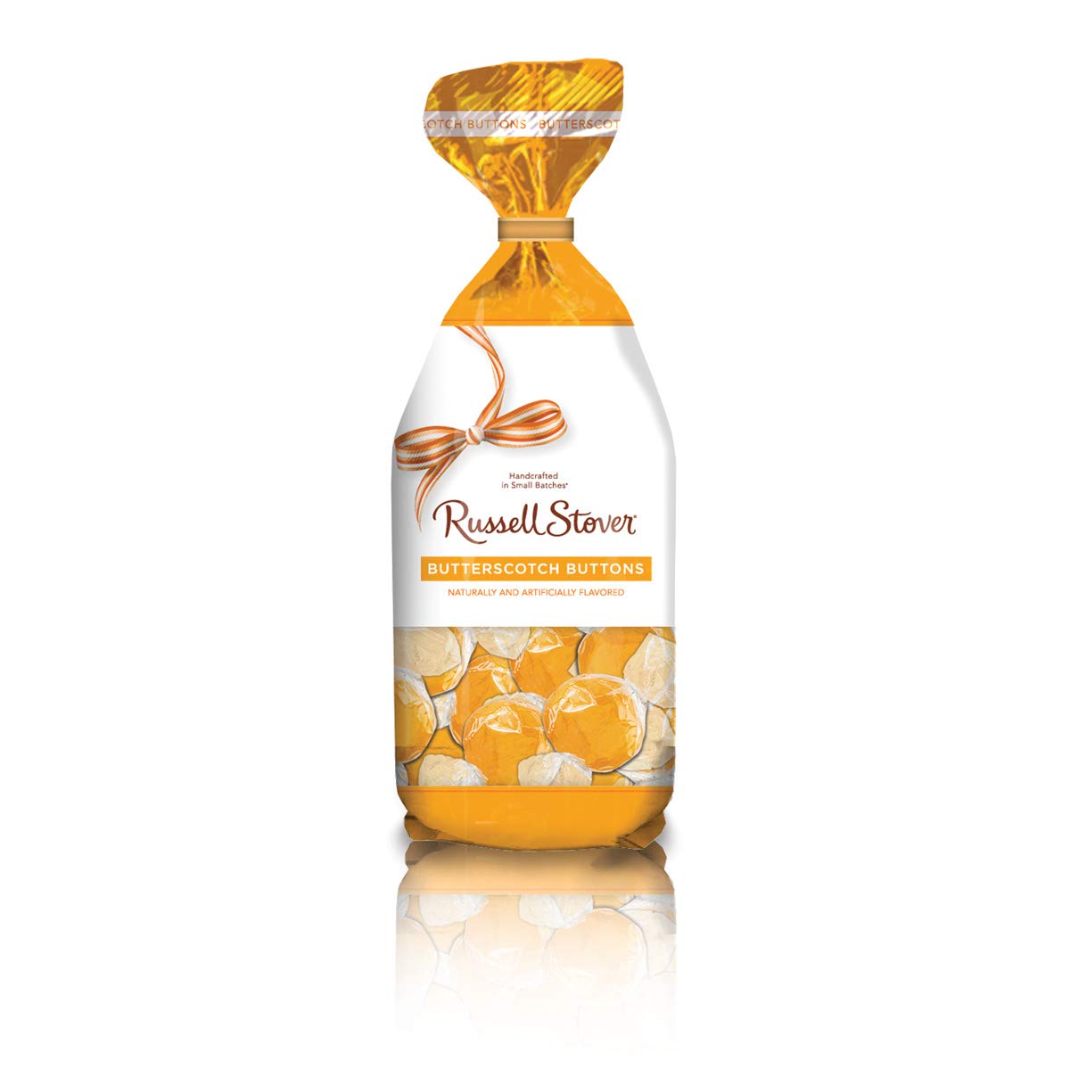 Russell Stover Hard Candies Butterscotch Buttons 12 Ounce Bag Russell Stover Butterscotch Buttons Hard Candy