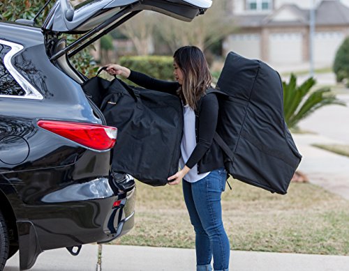 Car Seat Travel Bag — Adjustable, Padded Backpack for Car Seats — Car Seat Travel Tote - Compatible with Most Name Brand Car Seats