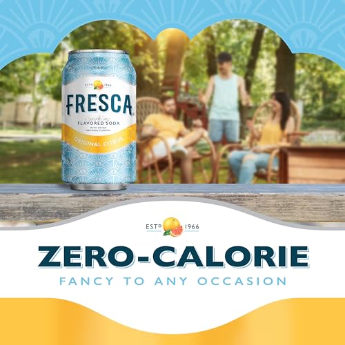 Fresca Citrus Soda, 12 Ounce (Pack of 12).