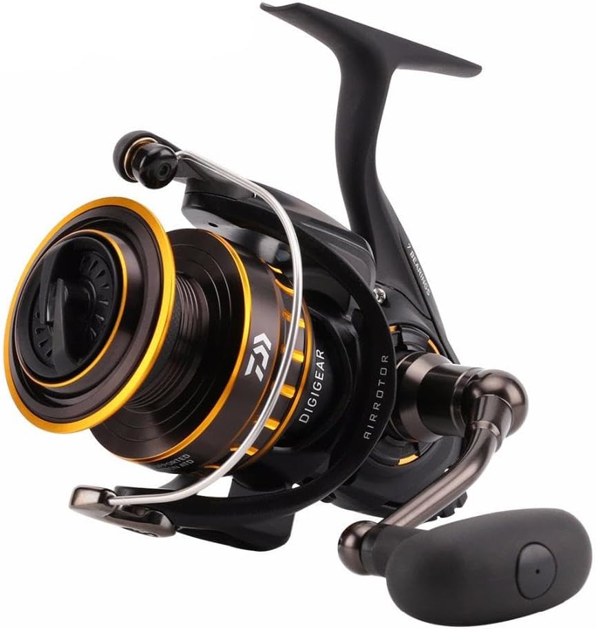 Daiwa BG Saltwater Spinning Reel, Black/Gold
