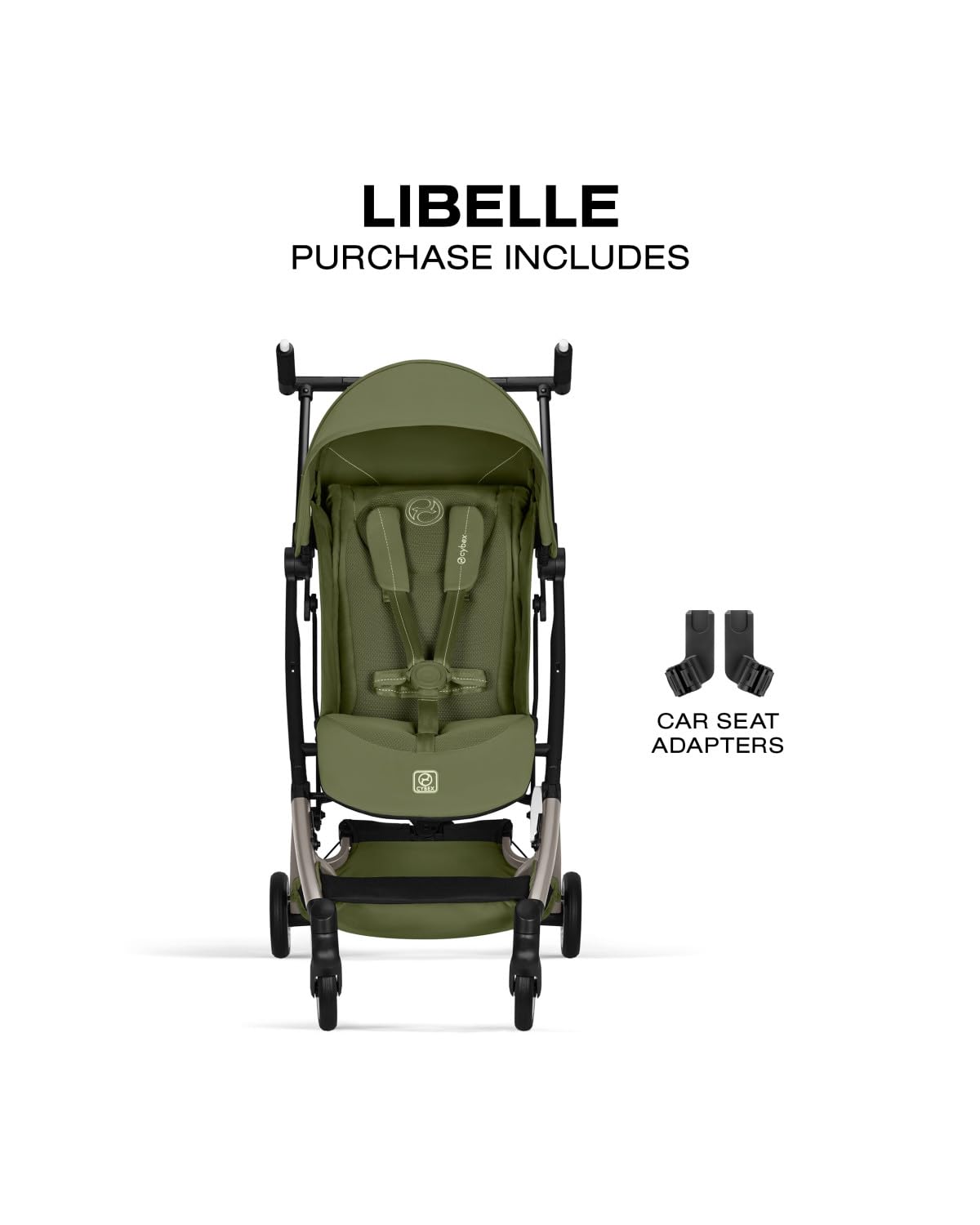 LIBELLE Ultra Lightweight Travel Stroller - Almond Beige