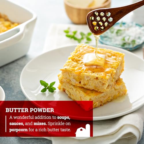 Hoosier Hill Farm Real Butter Powder, 2LB (Pack of 1)