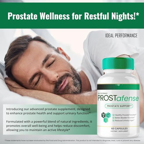 Prostafense Prostate Health Supplements for Men Capsules, Official Prostafense All Natural Support Pills - Maximum Strength