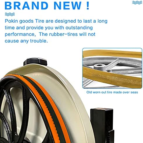 Urethane Band Saw Tires 14" x 1" x .095" for Grizzly Jet Powermatic Delta