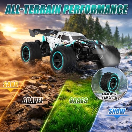 1:14 RC Cars for Adults & Teens, 50 KM/H 4WD Offroad Remote Control Car, 60 Mins Runtime