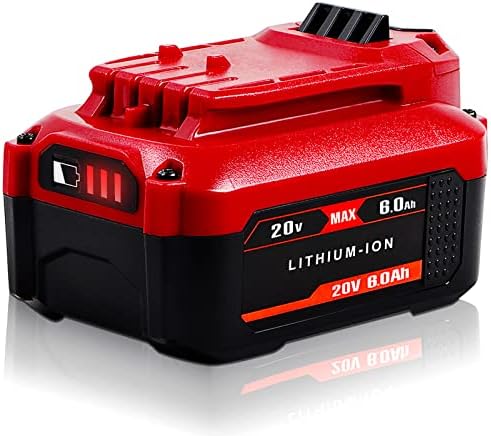 TenHutt 【Upgrade】 2Pack 20V 6.0Ah Replacement Battery for Craftsman 20V Battery V20 Lithium ion for CMCB205 CMCB204 CMCB206 CMCB202 CMCB201 20V