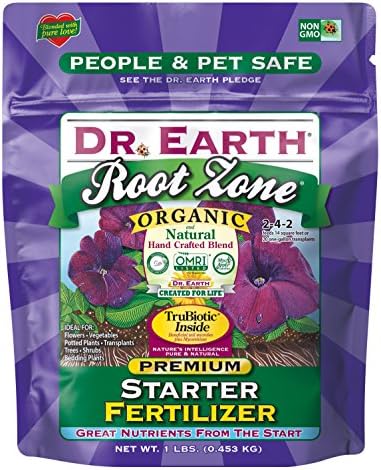 Dr. Earth 71115 1 lb 2-4-2 MINIS Root Zone Starter Fertilizer
