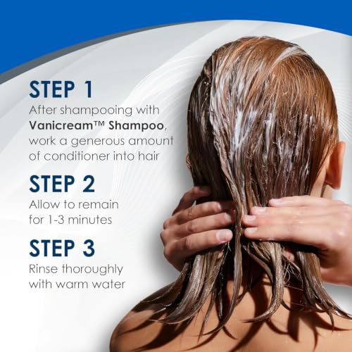 Vanicream Conditioner for Sensitive Skin, Free of Dyes, Fragrance, Lanolin, Parabens and Formaldehyde Releasers, Dermatologist Tested, 12 fl oz (Pack of 3)