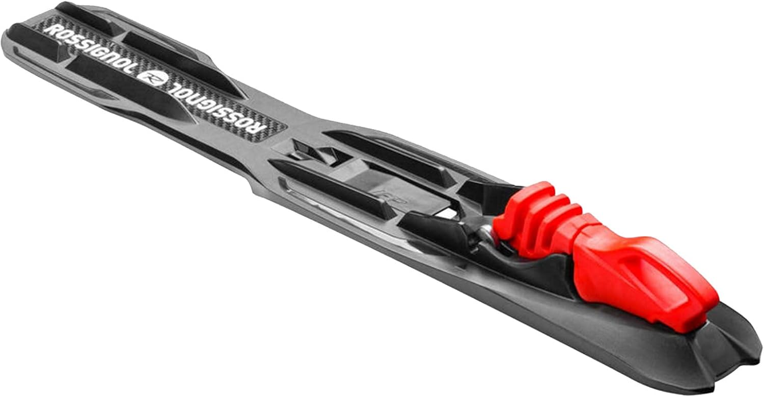Rossignol Junior Evo Action 55 AR Lightweight Stable Beginner Nordic Touring Snow Skis with Kid's Nordic Bindings Step in
