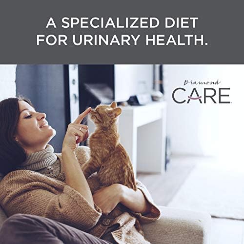 DIAMOND CARE Weight Management Adult Dry Cat Food, Chicken, 15lb | For Cats with Weight Control Issues | L-Carnitine Aids in Fat Metabolism | Taurine for Heart & Eye Health
