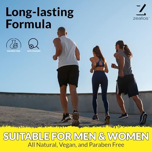 Zealios Betwixt Anti Chafing Cream 4oz – Long-Lasting Friction Defense for Triathletes, Cyclists & Runners – Chamois Cream for Inner Thighs