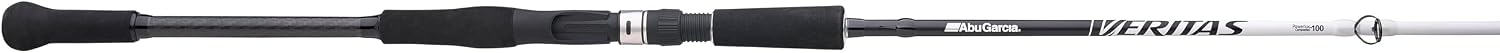 Abu Garcia Veritas Casting BFS Fishing Rod, Balanced and Lightweight Rod, Powerlux 100 Construction, Custom Ergonomic Reel Seat