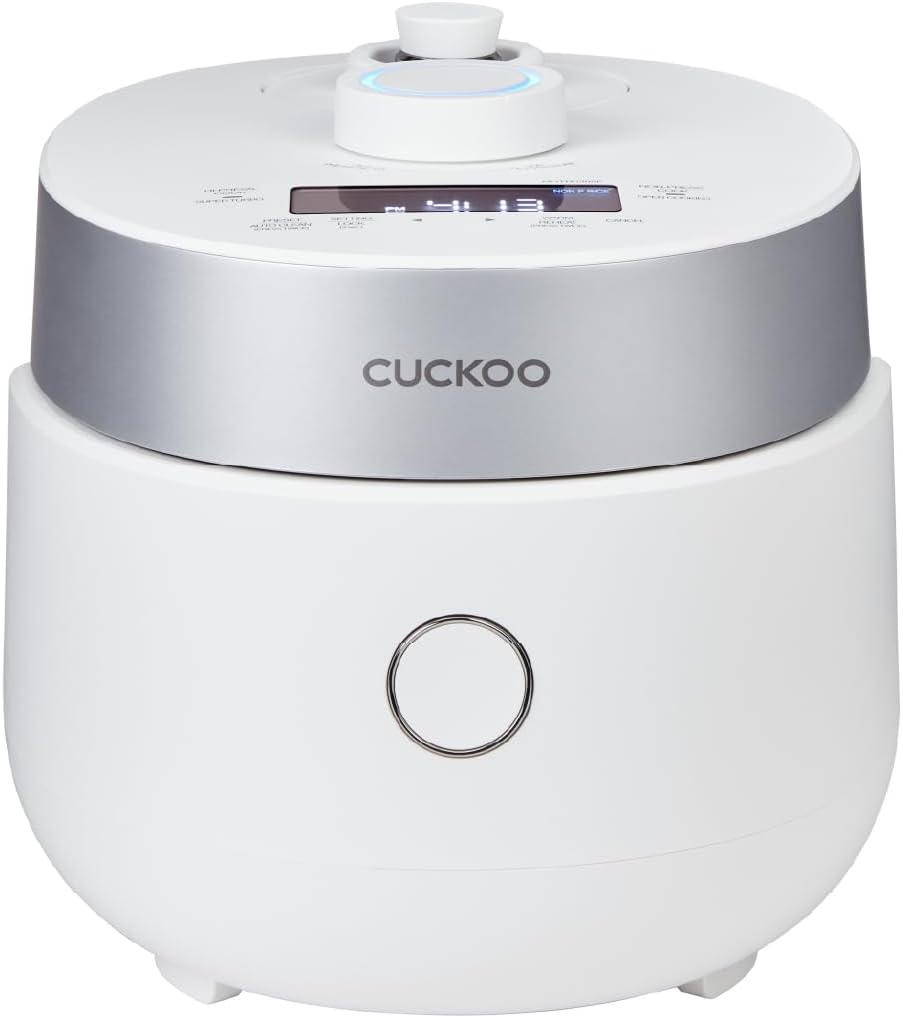 CUCKOO Twin Pressure Induction Rice Cooker, 20-Cup Cooked, CRP-LHTR1009FW