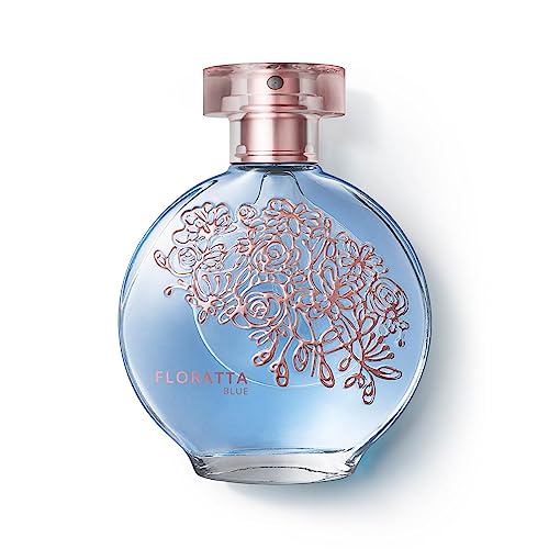 O Boticário Floratta Rose Eau de Toilette - Classic Floral Fragrance for Women - Fresh Gardenia & Romantic Rose - Long Lasting Everyday Womens Perfume - Cruelty-Free & Vegan - 2.5 oz (75 ml) | Classic fresh gardenia and romantic rose scent profile. Light…