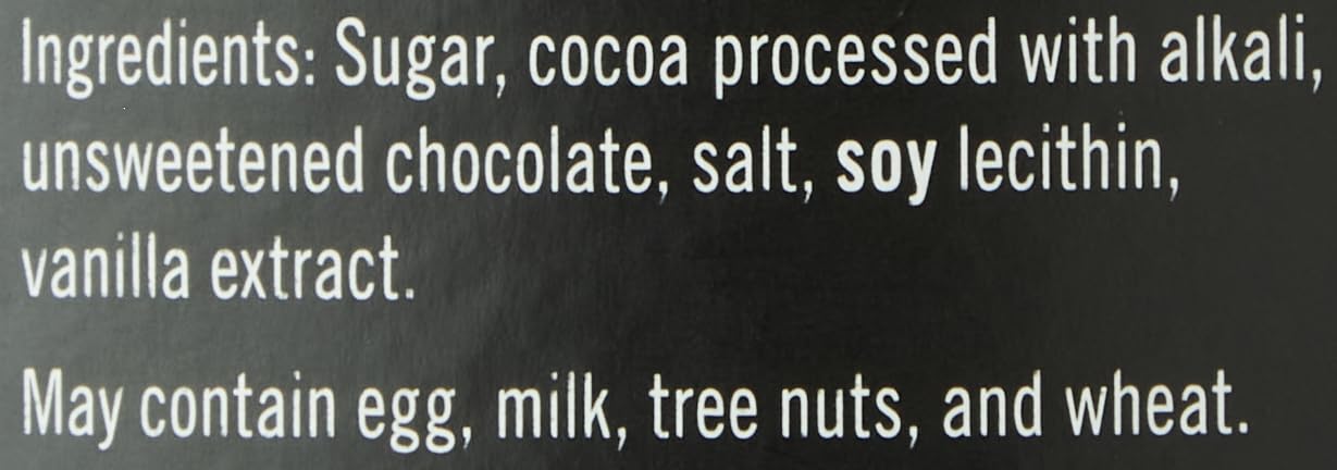 Ghirardelli Dark Chocolate & Cocoa Sweet Ground Powder, 3 lb Can