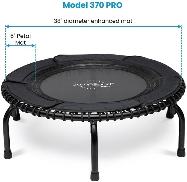 JumpSport 39” PRO Fitness Trampoline for Adults