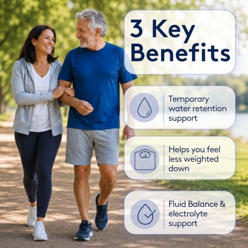 Youth & Tonic Natural Water Pills Weight Loss Women, Men, Water Retention