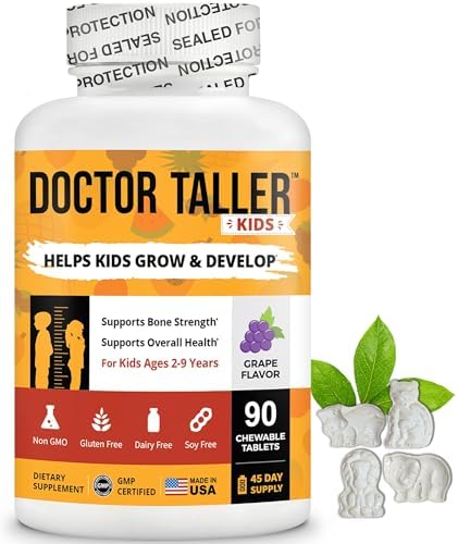 NuBest Doctor Taller - Bone Strength Supports, Enhance Immune System - Keto with Calcium, Vitamin D3, Vitamin K2