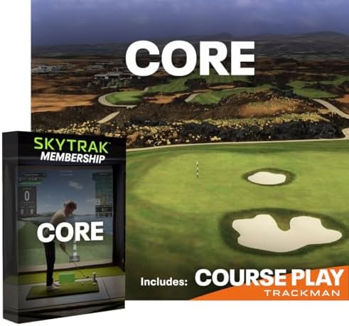 ST MAX Golf Launch Monitor - Software Membership Options – Includes 14 Day Trial + Speed Training, Indoor Simulator with Ball Speed, Launch Angle & Spin Data