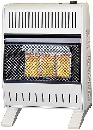 ProCom Heating Liquid Propane Ventless Infrared Plaque Heater With Base Feet - 10,000 BTU, Manual Control - Model# ML100HPA-B