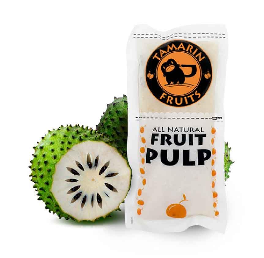 Tamarin Fruits All Natural Frozen Fruit Pulp perfect for Juicing, Cocktails, Smoothies, Desserts, and Baking, No Sugar Added, Gluten Free with No Preservatives, (Yellow Dragon fruit, 4lbs)