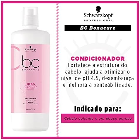 Schwarzkopf Professional Bonacure Color Freeze Conditioner pH 4.5, 1000 ml