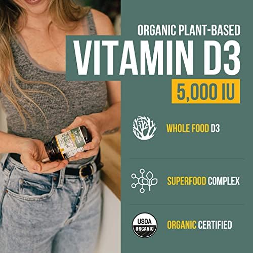 Plant-D3 Organic Vitamin D3 5000 IU - Vegan
