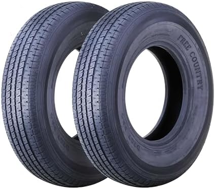 FREE COUNTRY 2 Premium Trailer Tire ST225/75R15 10PR LRE 117N w/Scuff Guard