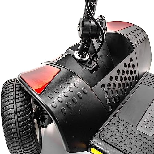 Pride Mobility Go-Go Sport S74 4-Wheel Electric Travel Scooter for Adults-Free Challenger Accessory (Ships Separately)