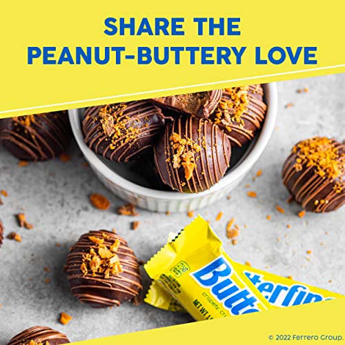 Butterfinger Full Size Candy Bar, 36 Count, Crispety Crunchety Peanut-Buttery On-The-Go Sweet Treat, 1.9 oz Each