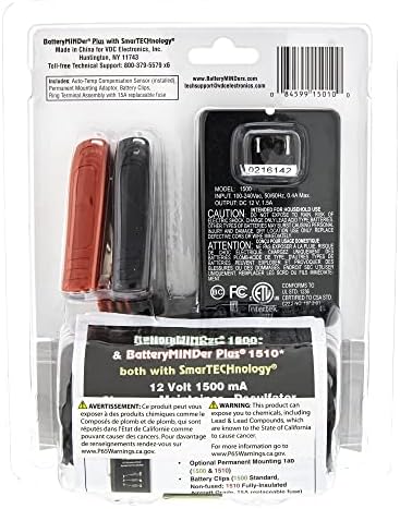 Polaris Genuine OEM BatteryMINDer 1510 1.5 Amp 12-Volt 4 Battery Charger Ranger RZR General 2830404