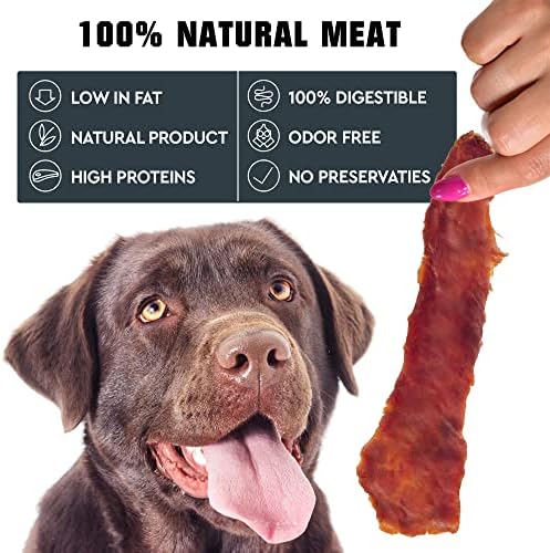 Beloved Pets Dog Treats Chicken Jerky 1.5 lb – Dog Food & High Protein Chews for Large