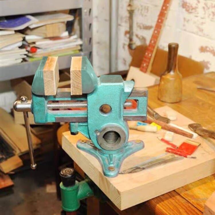 HFS(R) Parrot Vise Multi-Angle Vise 3.5" Suitable for Woodworkers or Metal Processing
