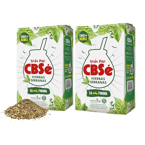 CBSe Hierbas Serranas Yerba Mate Herbal Tea – Loose Leaf, Mountain Herb Blend with Pennyroyal, Peppermint & Mint