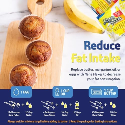 Nutritional Designs Nana Flakes Anti-Diarrheal Banana Powder, IBS Relief & Heart Burn Remedy