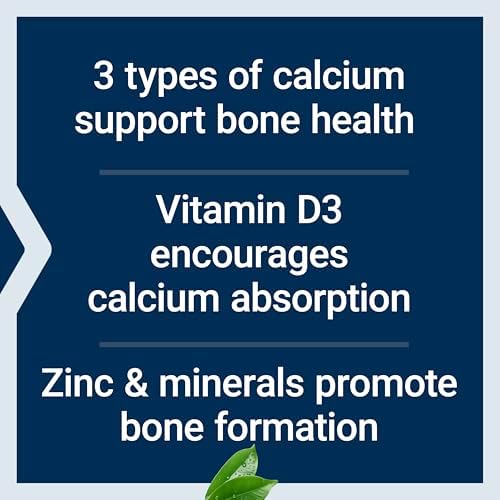 Life Extension Bone Restore Calcium Supplement, Vitamin D3, Magnesium, Boron, zinc, Manganese, Silicon, Helps Maintain Healthy Bone Density