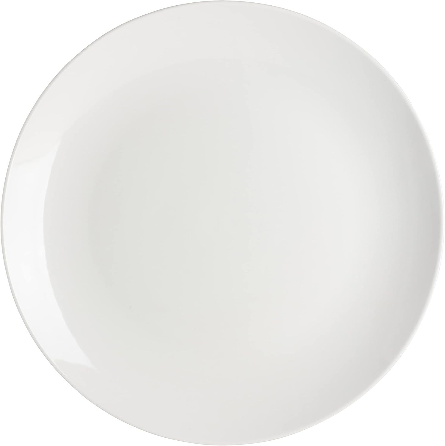 10 Strawberry Street Simply Square 16 Piece Dinnerware Set, Porcelain, White