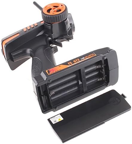 GoolRC Flysky FS-GT2 RC Transmitter with FS-GR3E Receiver, 2.4GHz 2 Channels Radio Controller and 3 Channels Receiver for RC Car Boat